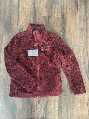 Pendleton fleece full zip jacket